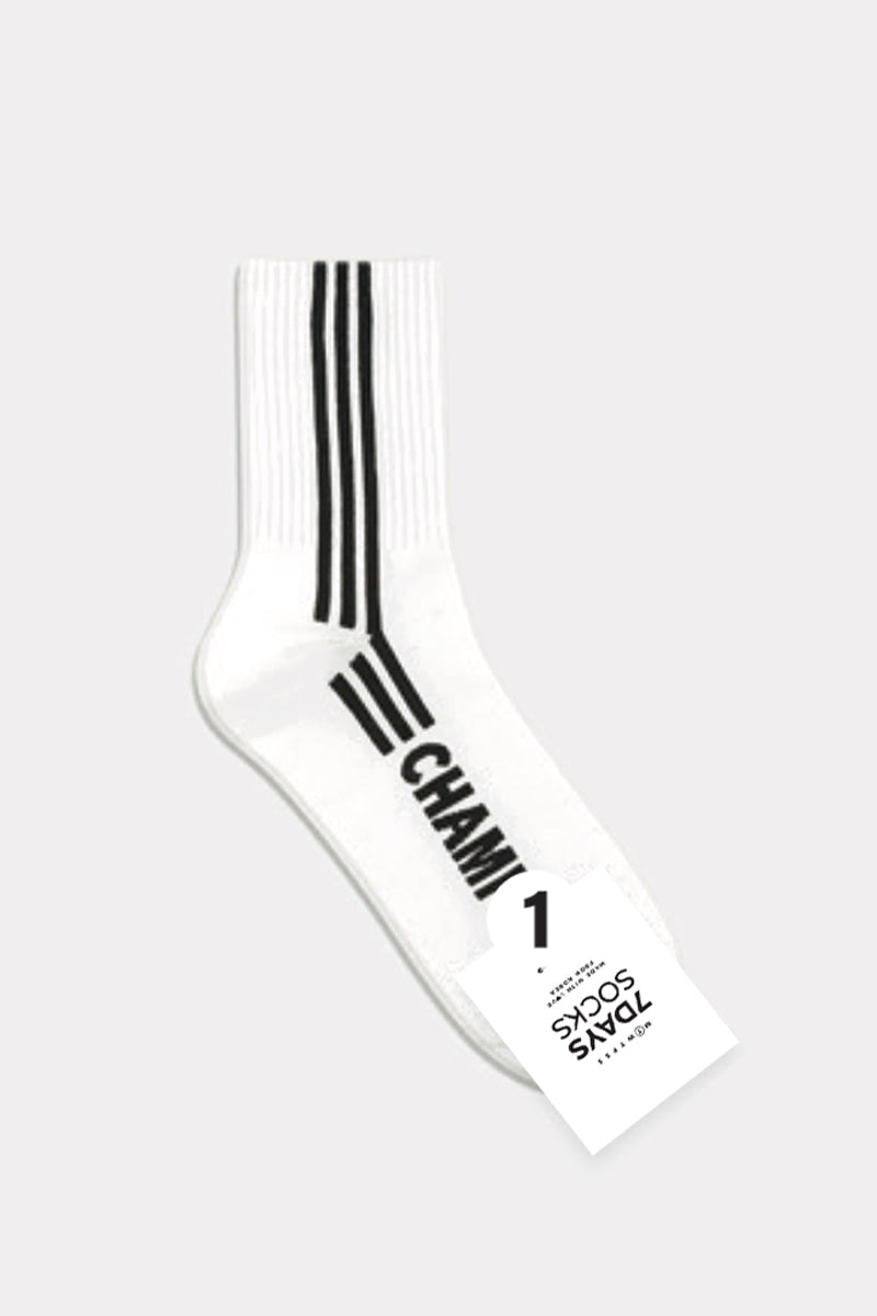 Men's Crew Three Line Champ Socks