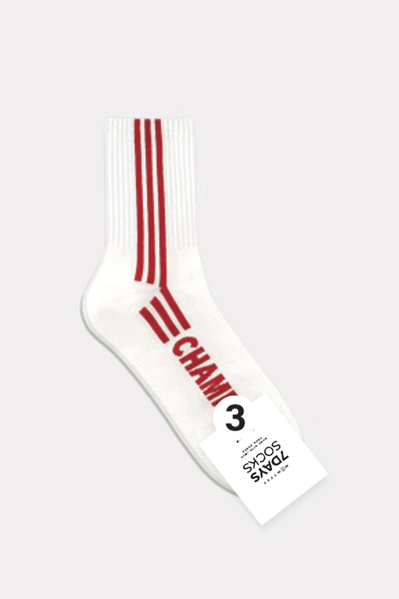 Men's Crew Three Line Champ Socks