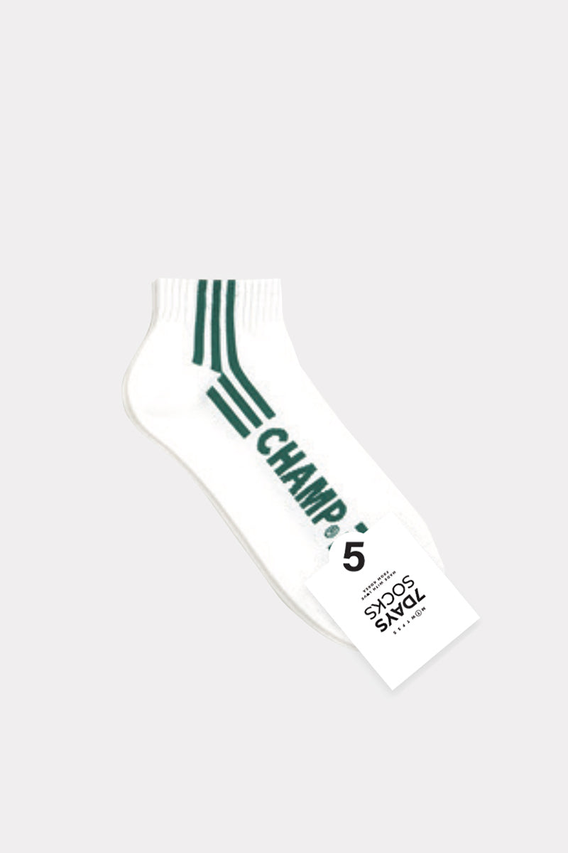 Men's Ankle Three Line Champ Socks