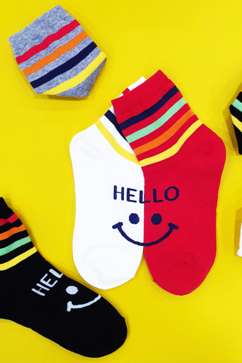 Women's Crew Vivid Rainbow Socks