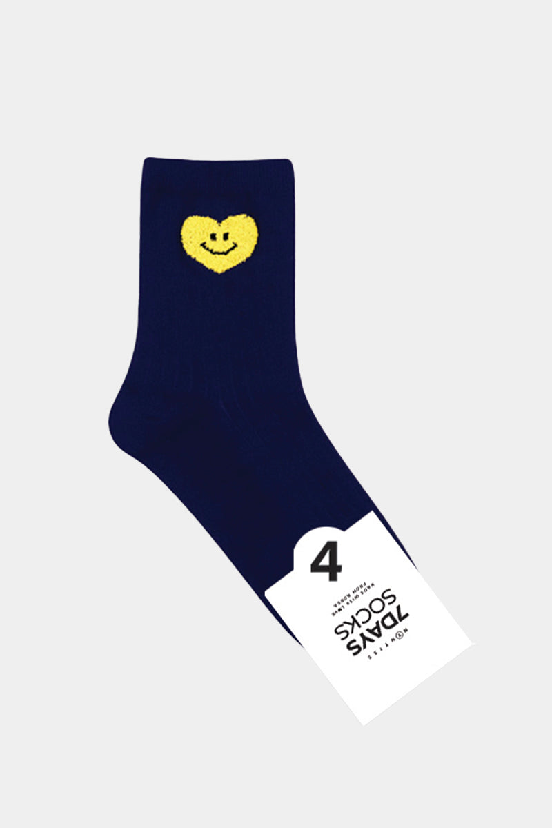 Women's Crew Heart Point Socks