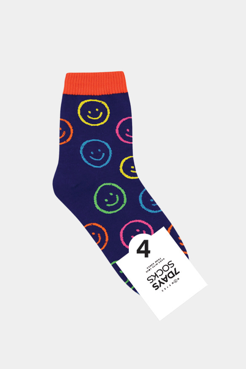 Women's Crew Colorful Neon Socks