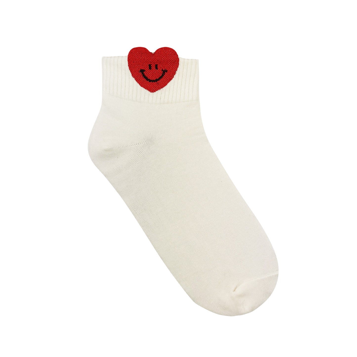 Women's Crew Boing Boing Heart Socks
