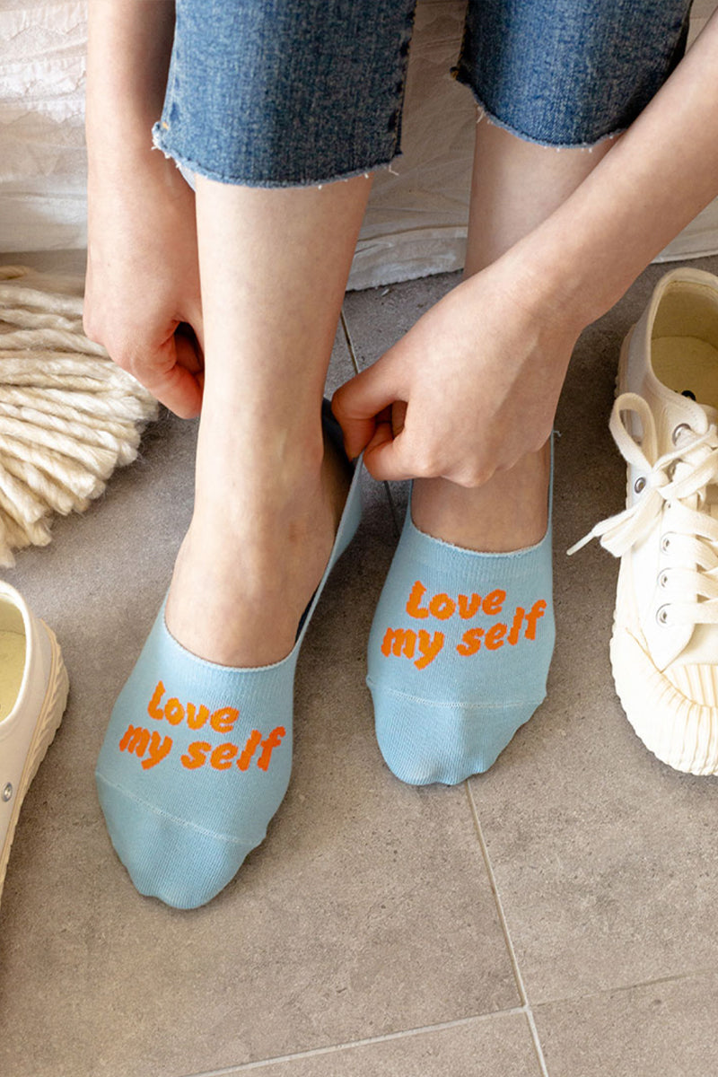 Women's No Show Neon Socks
