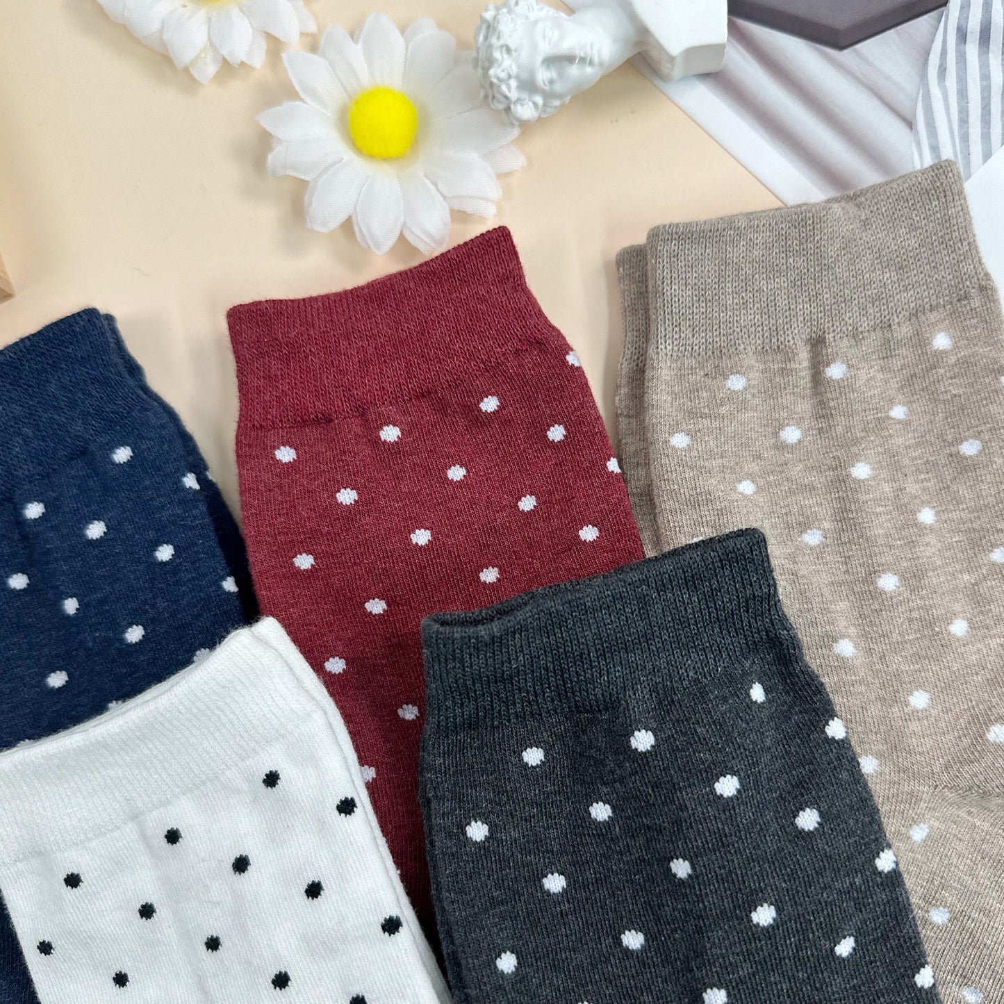 Women's Crew Dot Socks