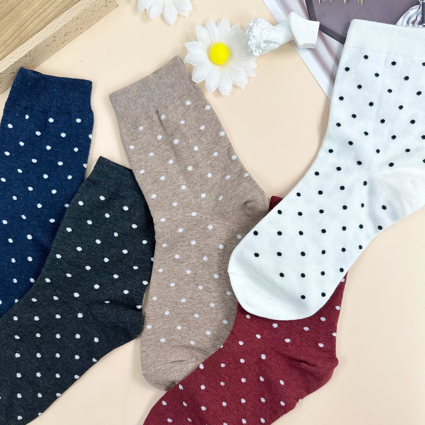Women's Crew Dot Socks