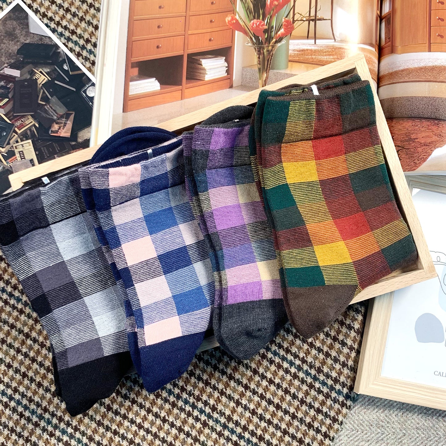 Women's Crew Check X Check Socks