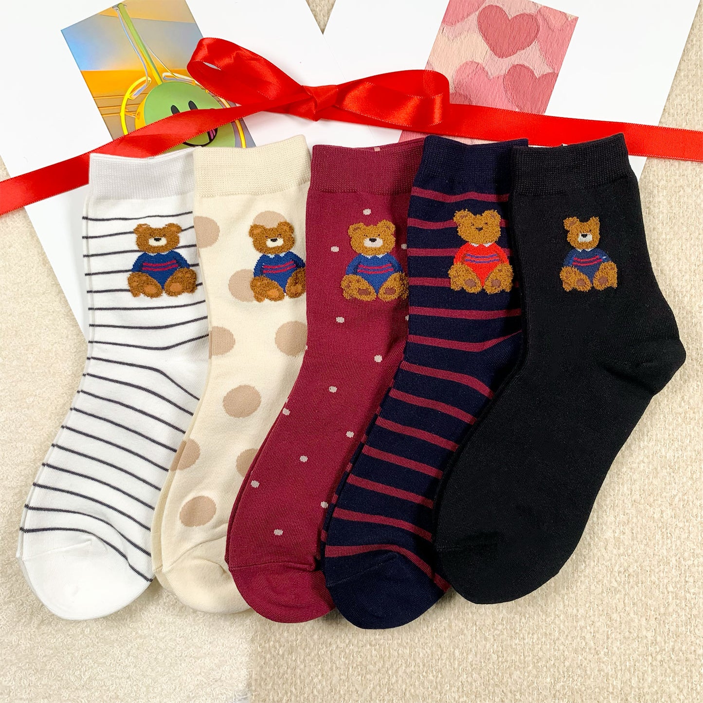 Women's Crew Classic Bear Socks