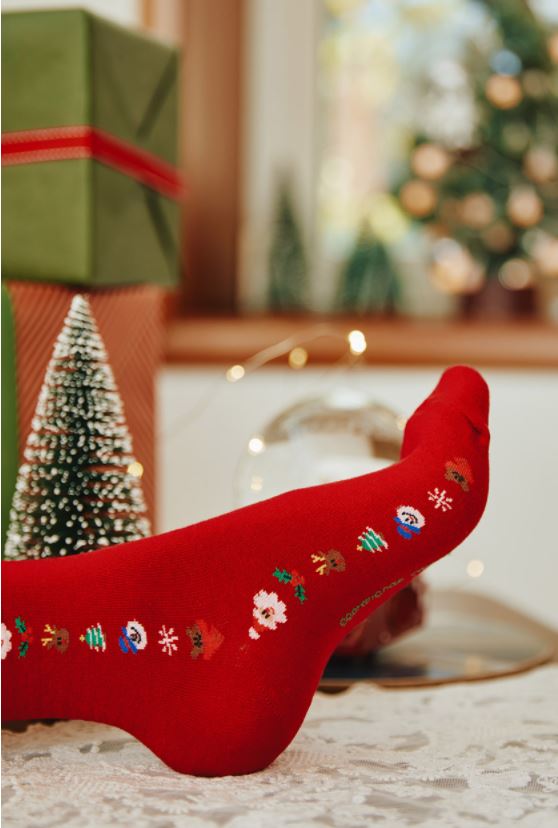 Women's Crew Christmas Deco Socks
