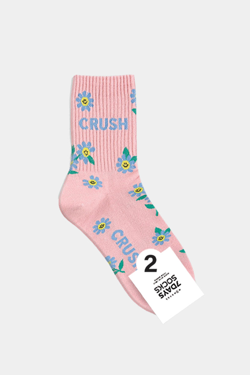 Women's Crew Crush Daisy Socks
