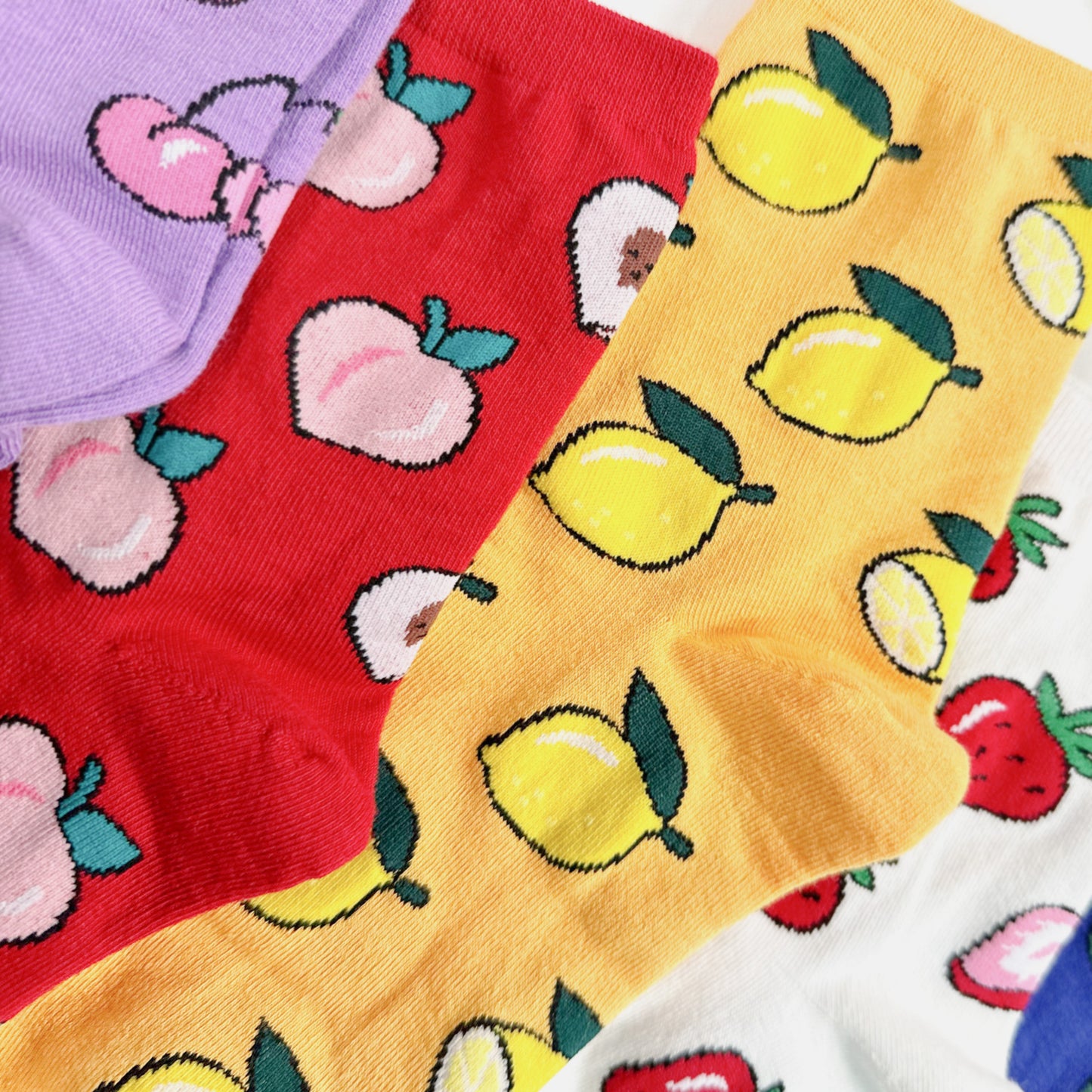 Women's Crew Fruit Decole Socks