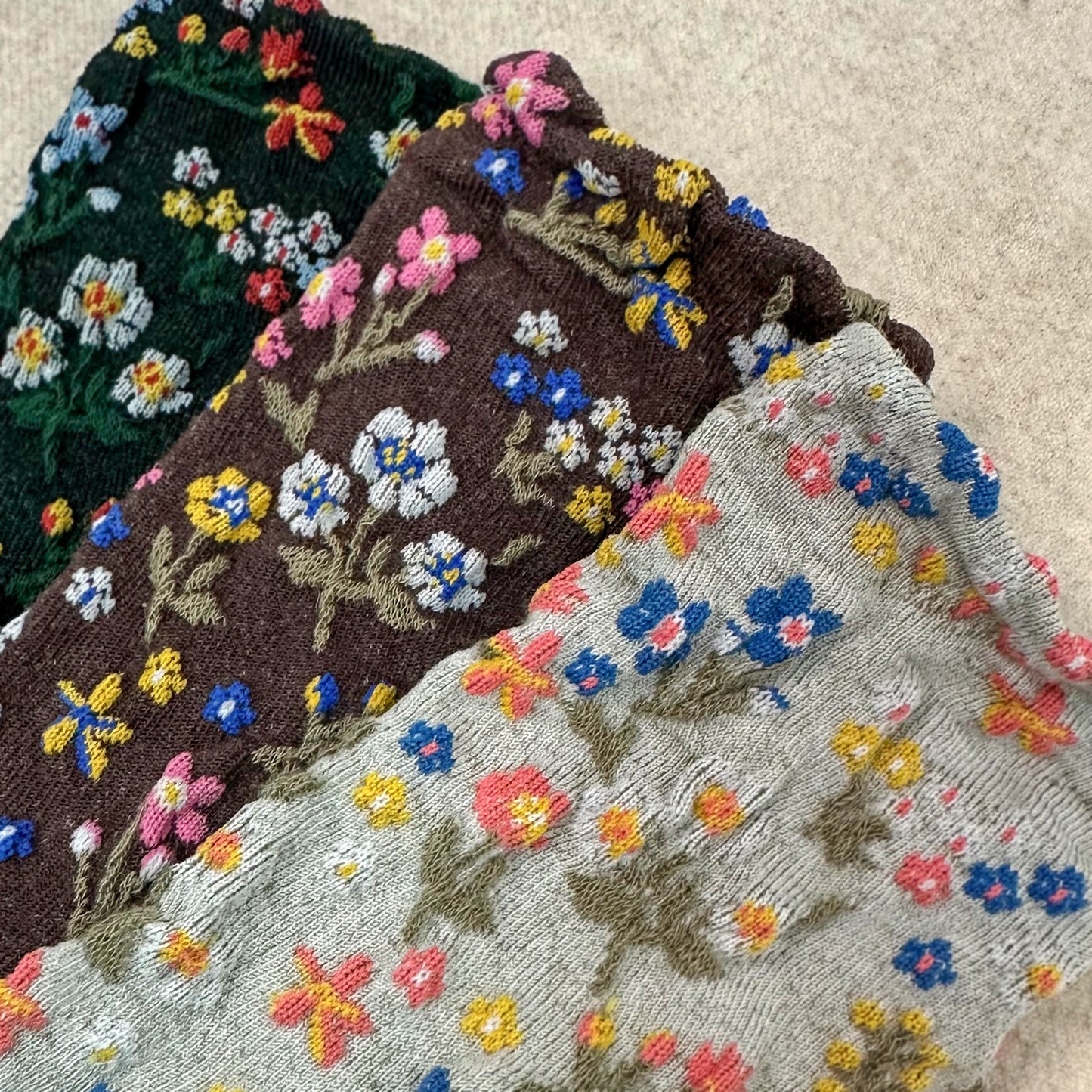 Women's Crew Harga Garden Flower Socks