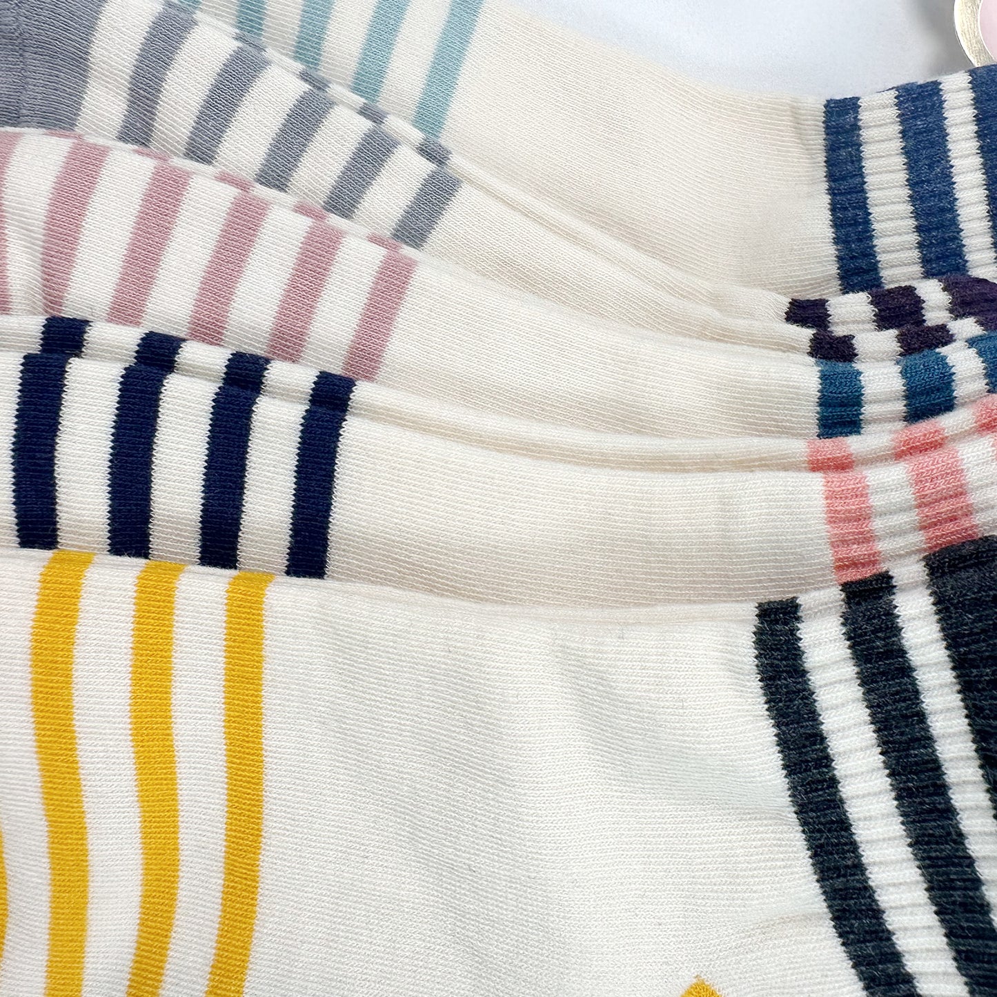 Women's Ankle Pastel Stripe Socks