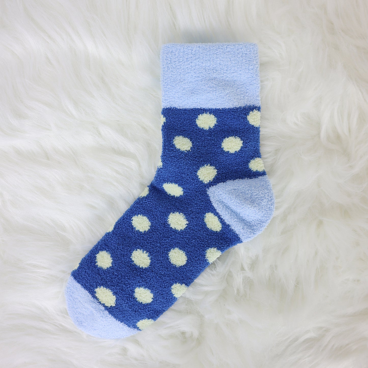Women's Crew Winter Dot Tactel Socks