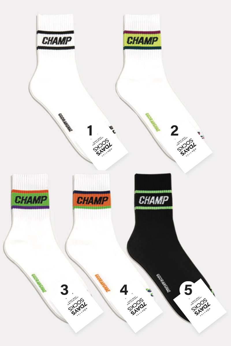 Men's Crew Retro Champ Socks
