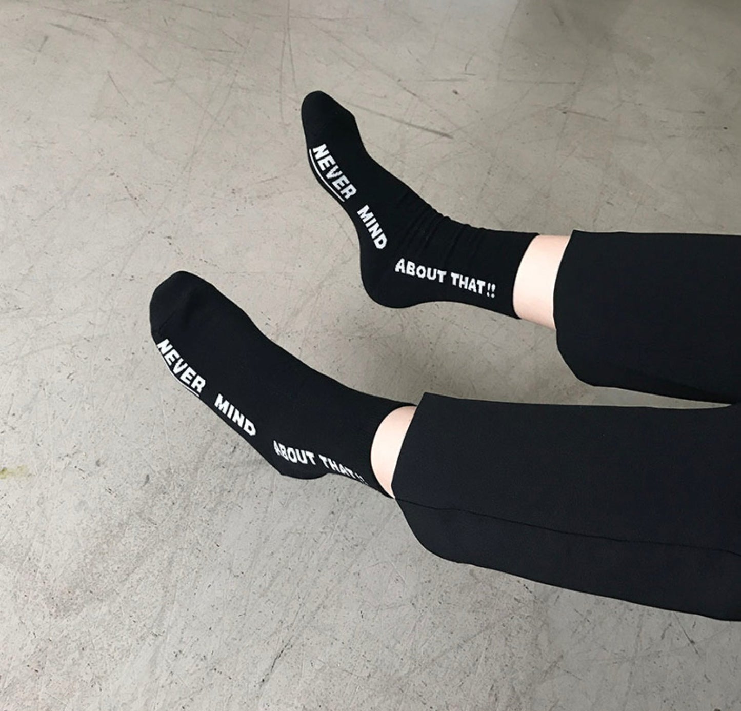 Women's Crew Never Mind Socks