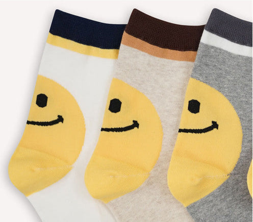 Women's Crew Color Smile Socks