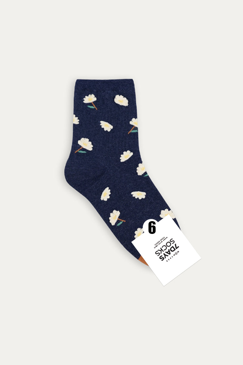 Women's Crew Daisy Garden Socks