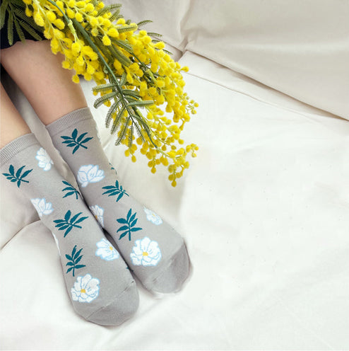 Women's Crew Romantic Garden Socks