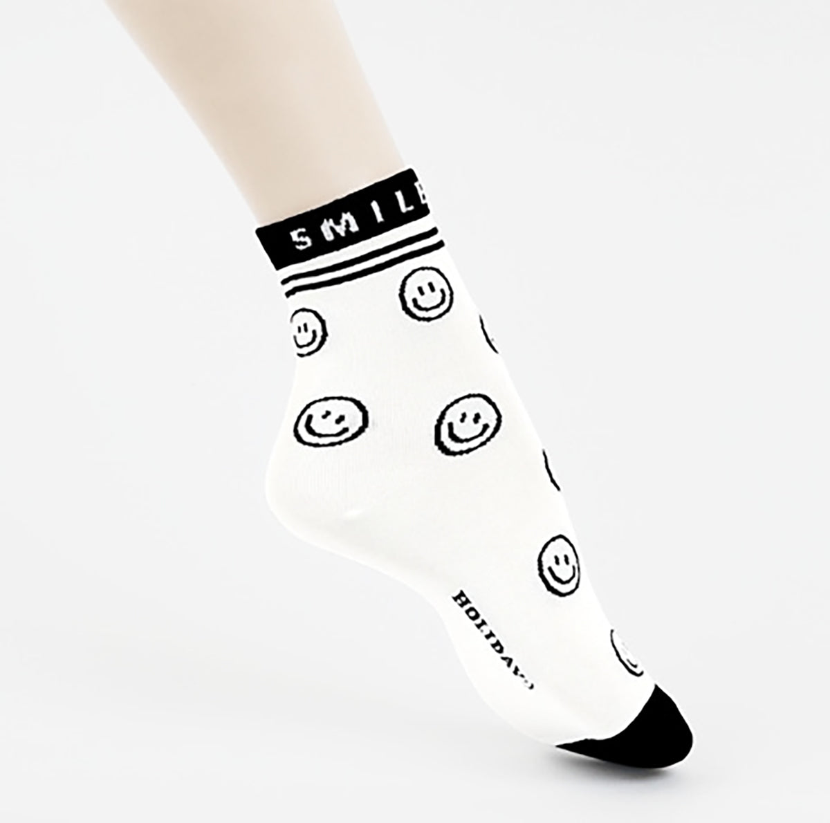 Women's Crew Holiday Smile Socks