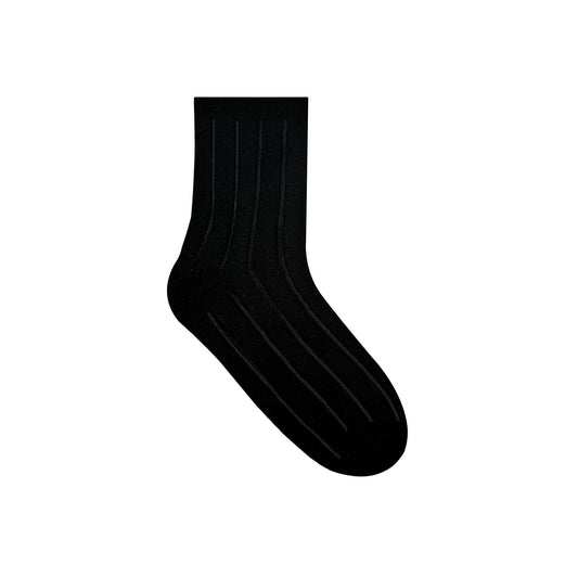 Women's Crew Semi Sheer Line Socks