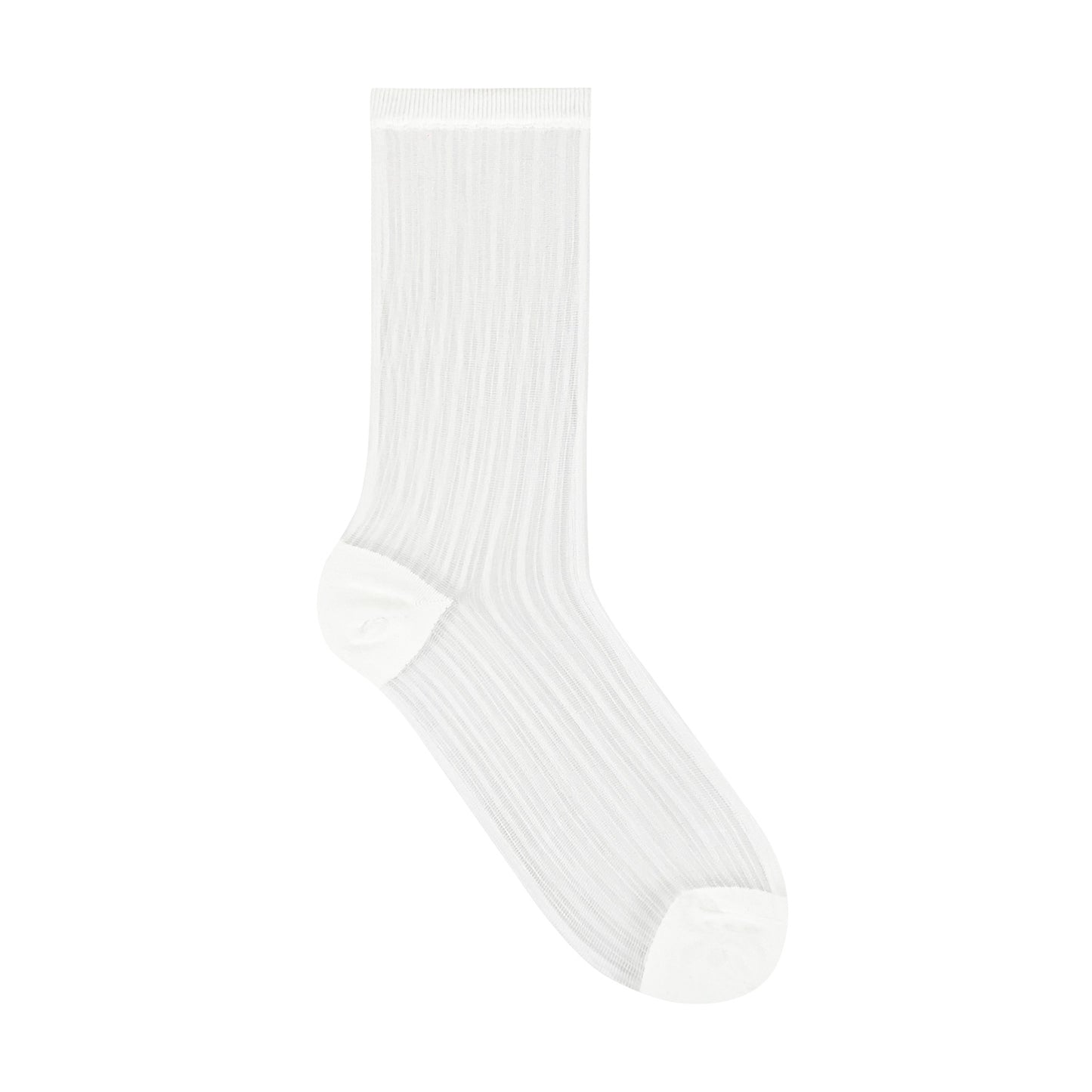 Women's Crew Sheer Mesh Loose  See-Through Socks