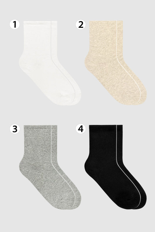 Women's Crew Diabetic Neuropathy Non Binding Socks