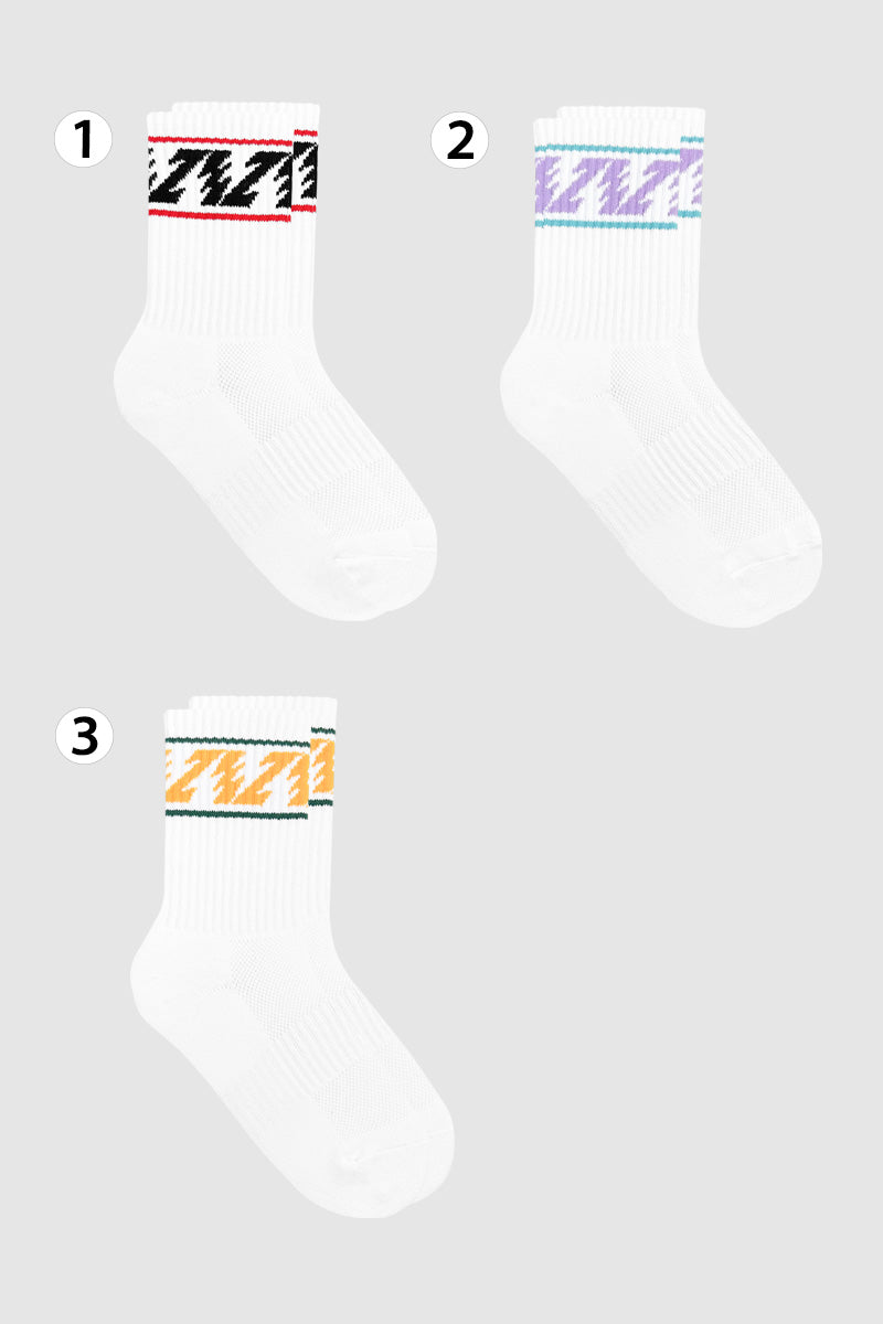 Women's Crew Tennis Court Performance Style 6 Socks