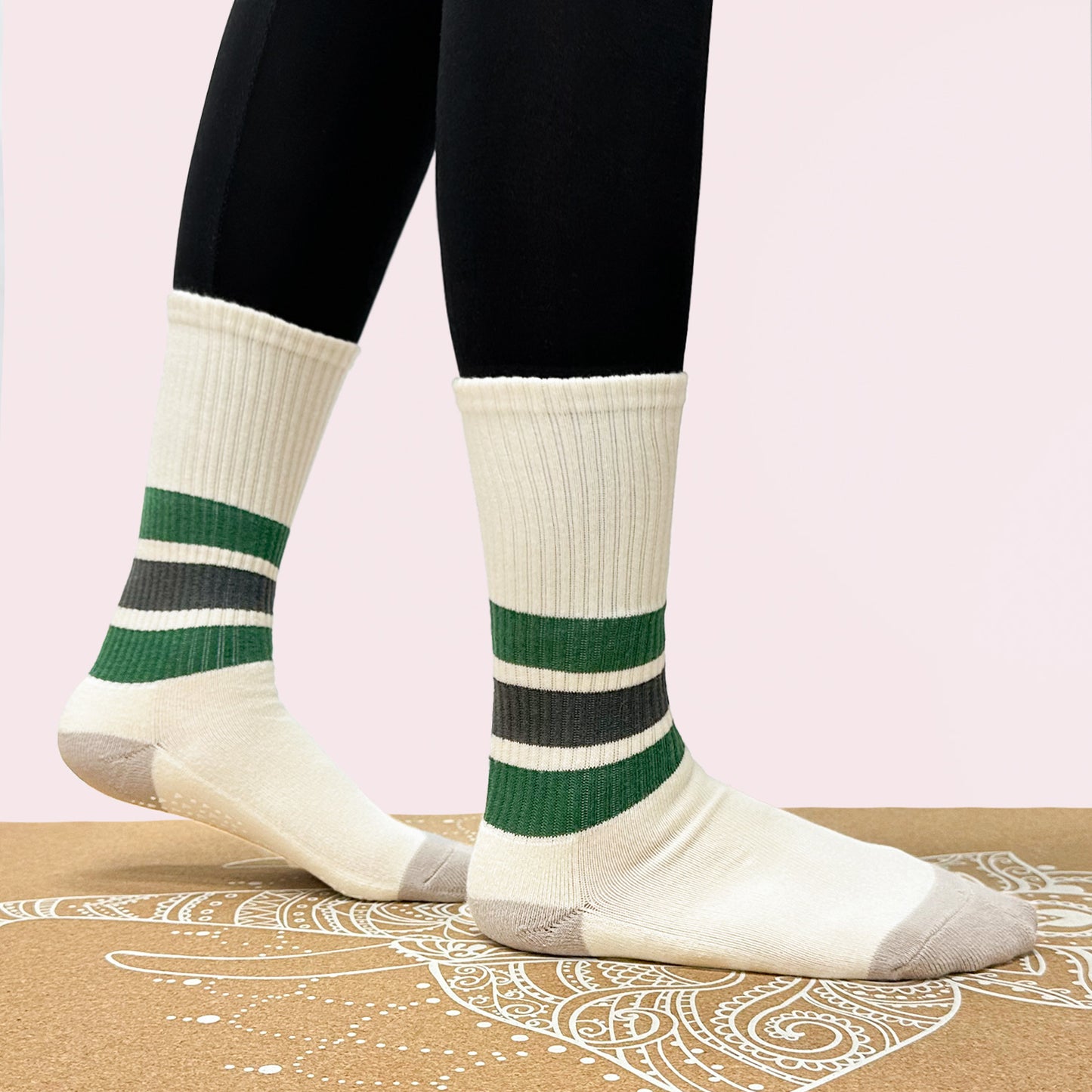 Women's Crew Yoga Pilates Socks Style 4 Socks