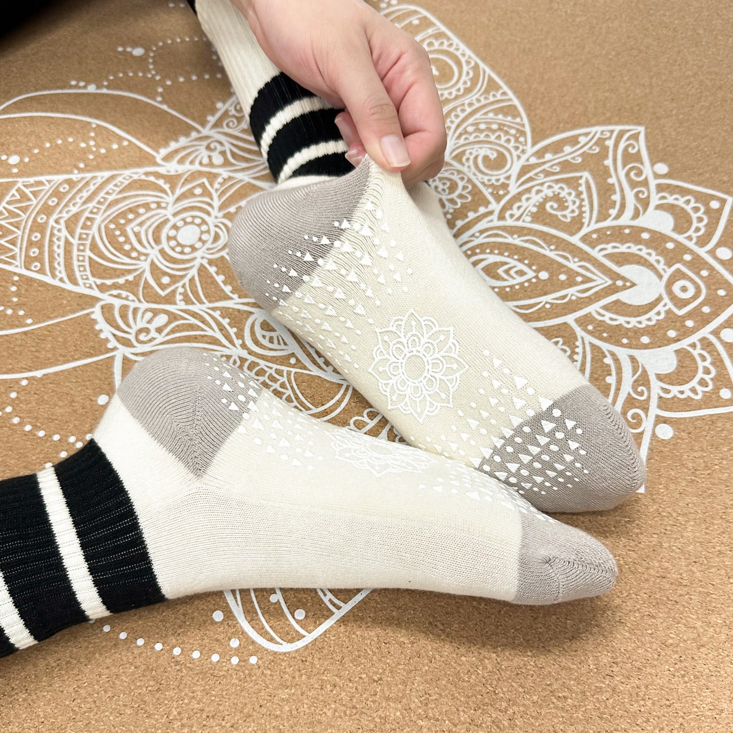 Women's Crew Yoga Pilates Socks Style 4 Socks