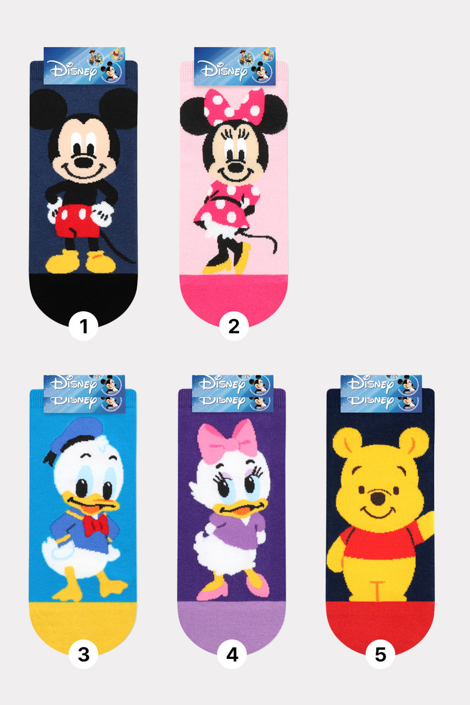 Disney Licensed Character Ankle Socks