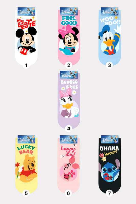Disney Licensed Character Ankle Socks