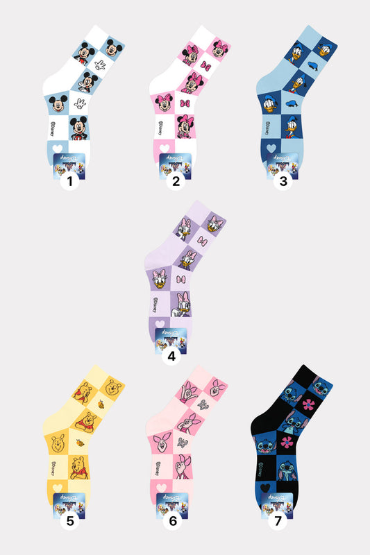 Disney Licensed Character Crew Socks