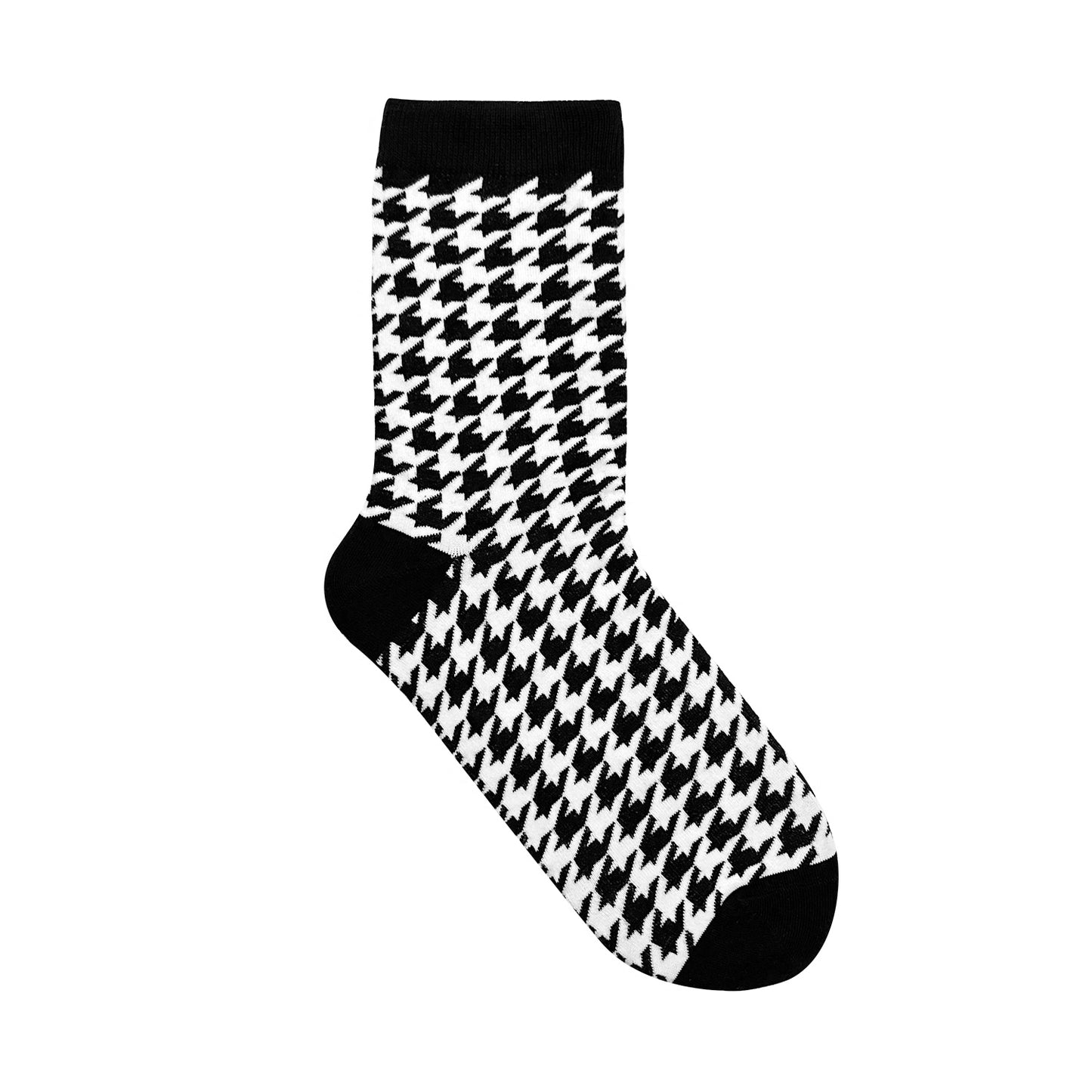 Women's Crew Hound Tooth Check Socks