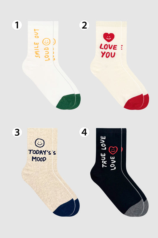 Women's Crew Today's Mood Socks