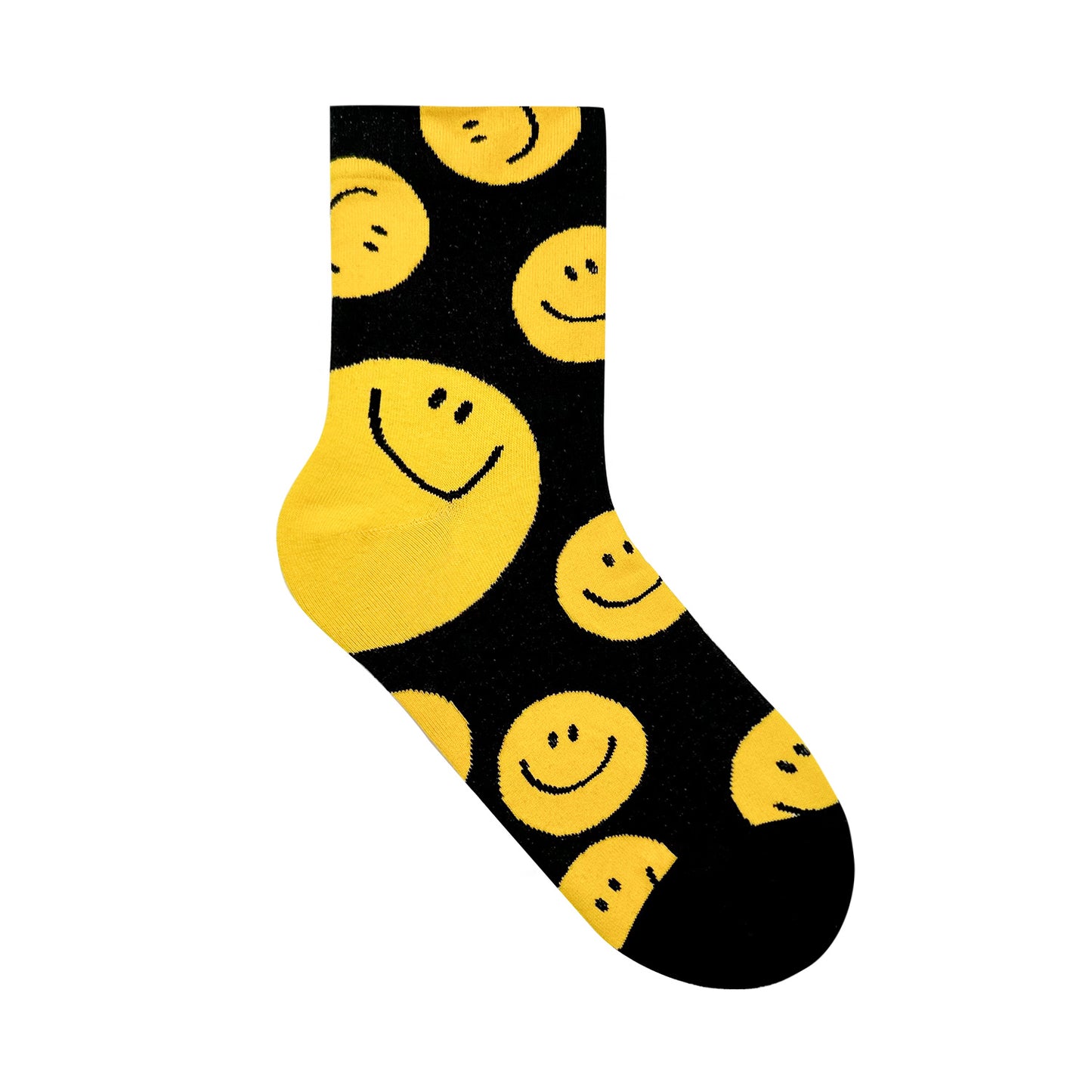 Women's Crew Smile Stamp Socks