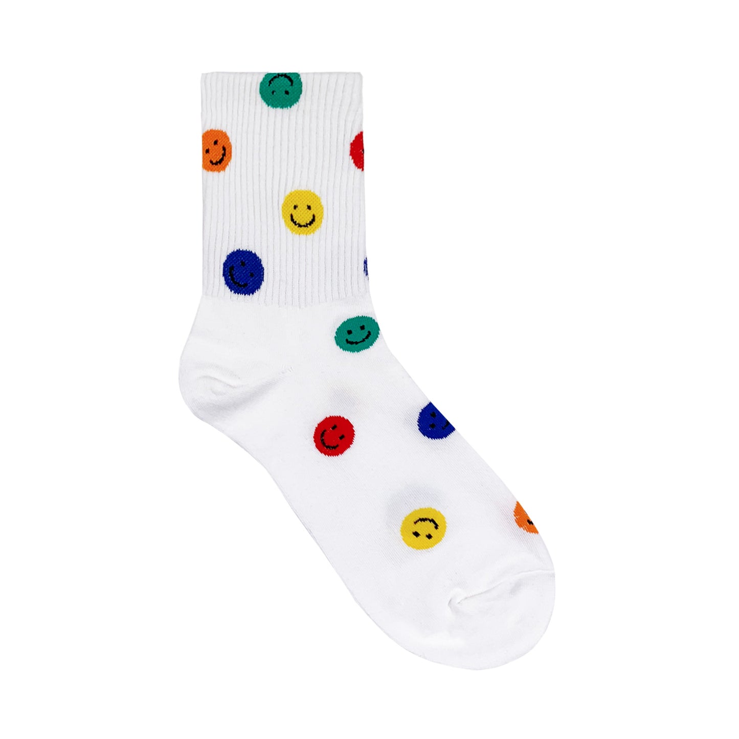 Women's Crew Popping Smile Socks