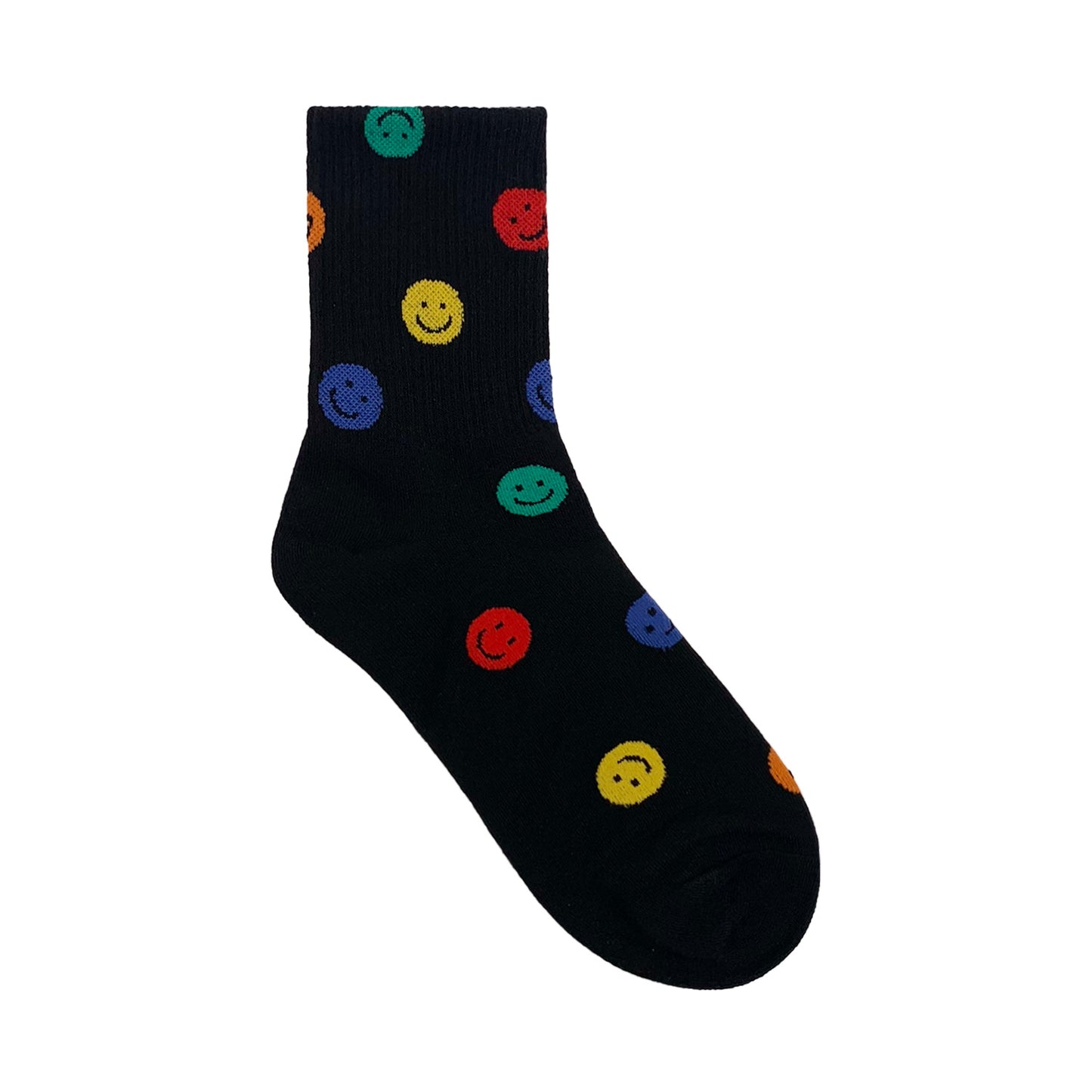 Women's Crew Popping Smile Socks