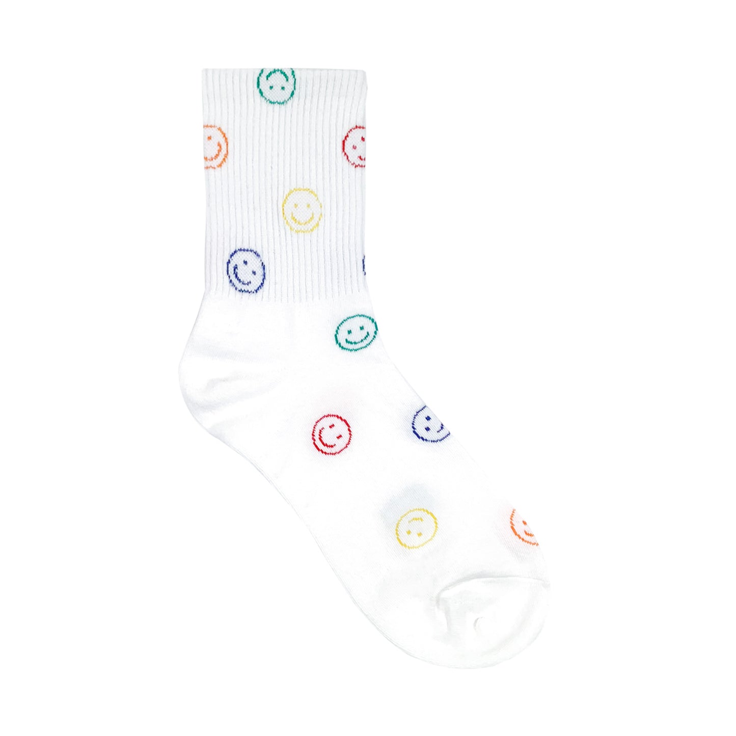 Women's Crew Popping Smile Socks