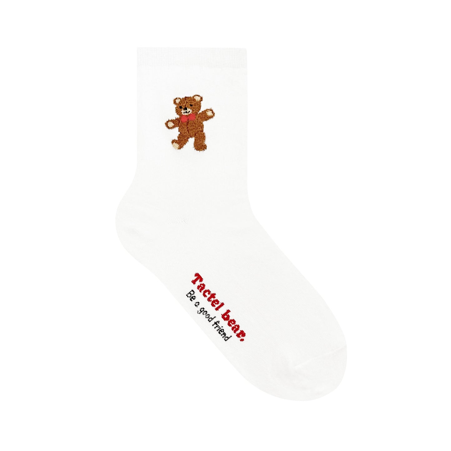 Women's Crew Tactel Teddy Bear Socks