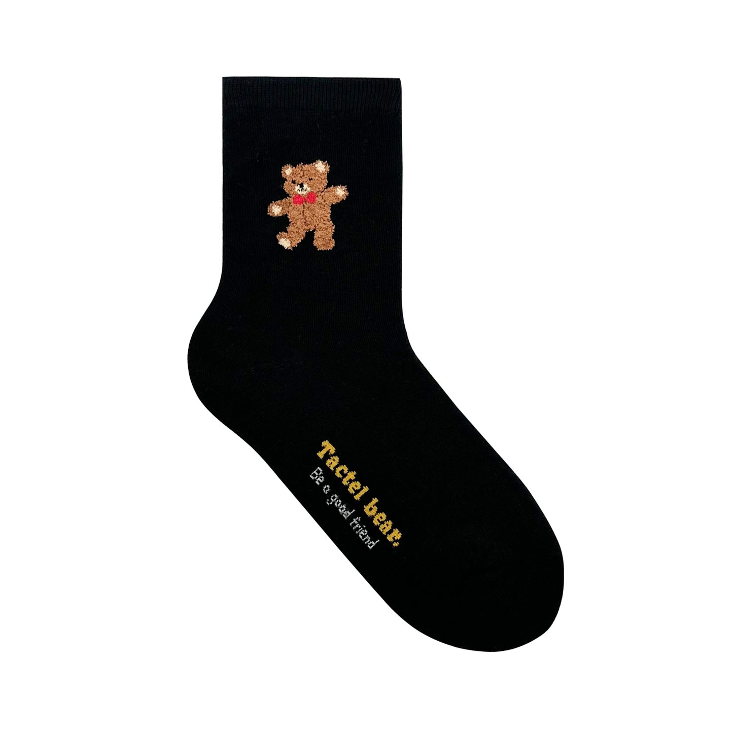 Women's Crew Tactel Teddy Bear Socks