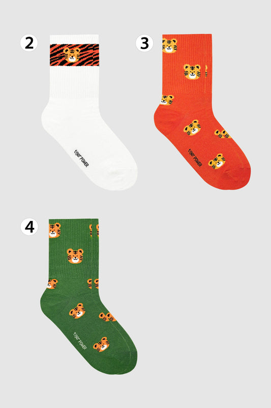 Women's Crew Growl-Growl Socks