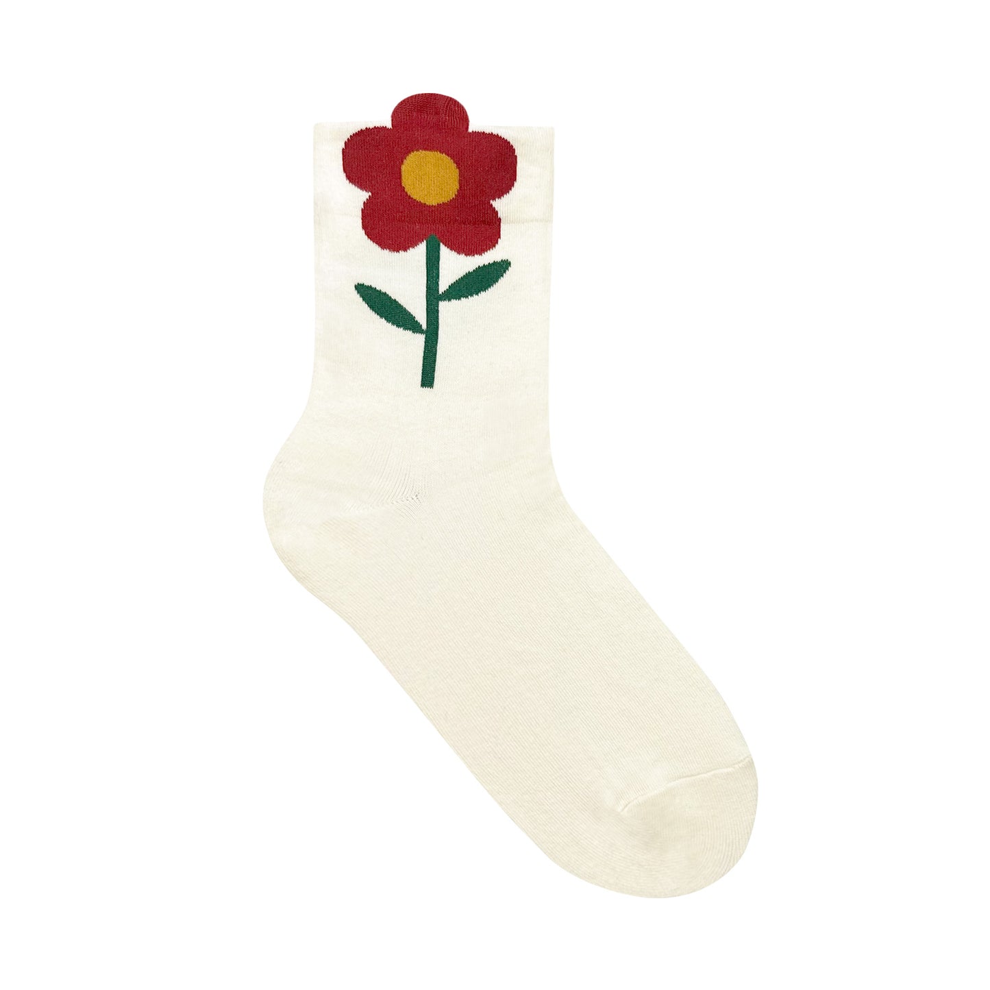 Women's Crew New Big Flower Socks