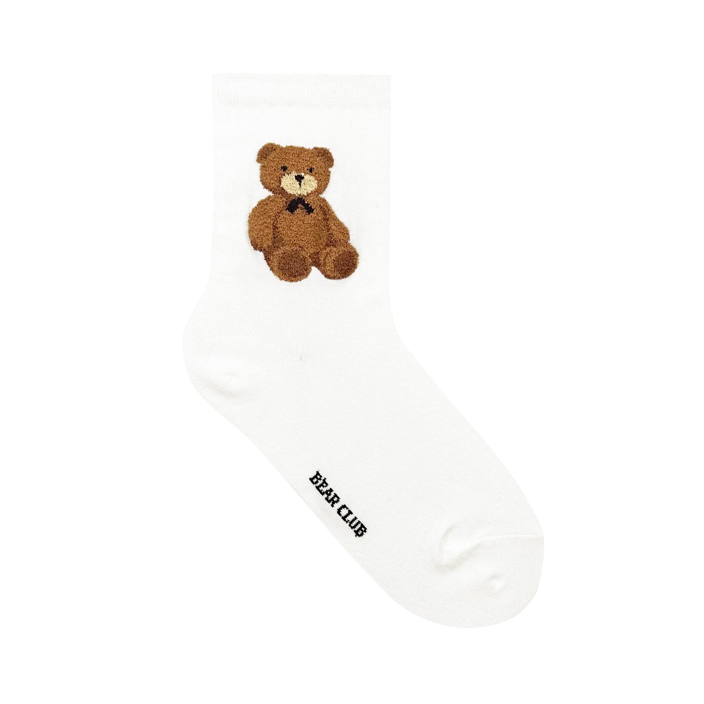 Women's Crew Teddy Bear Club Socks