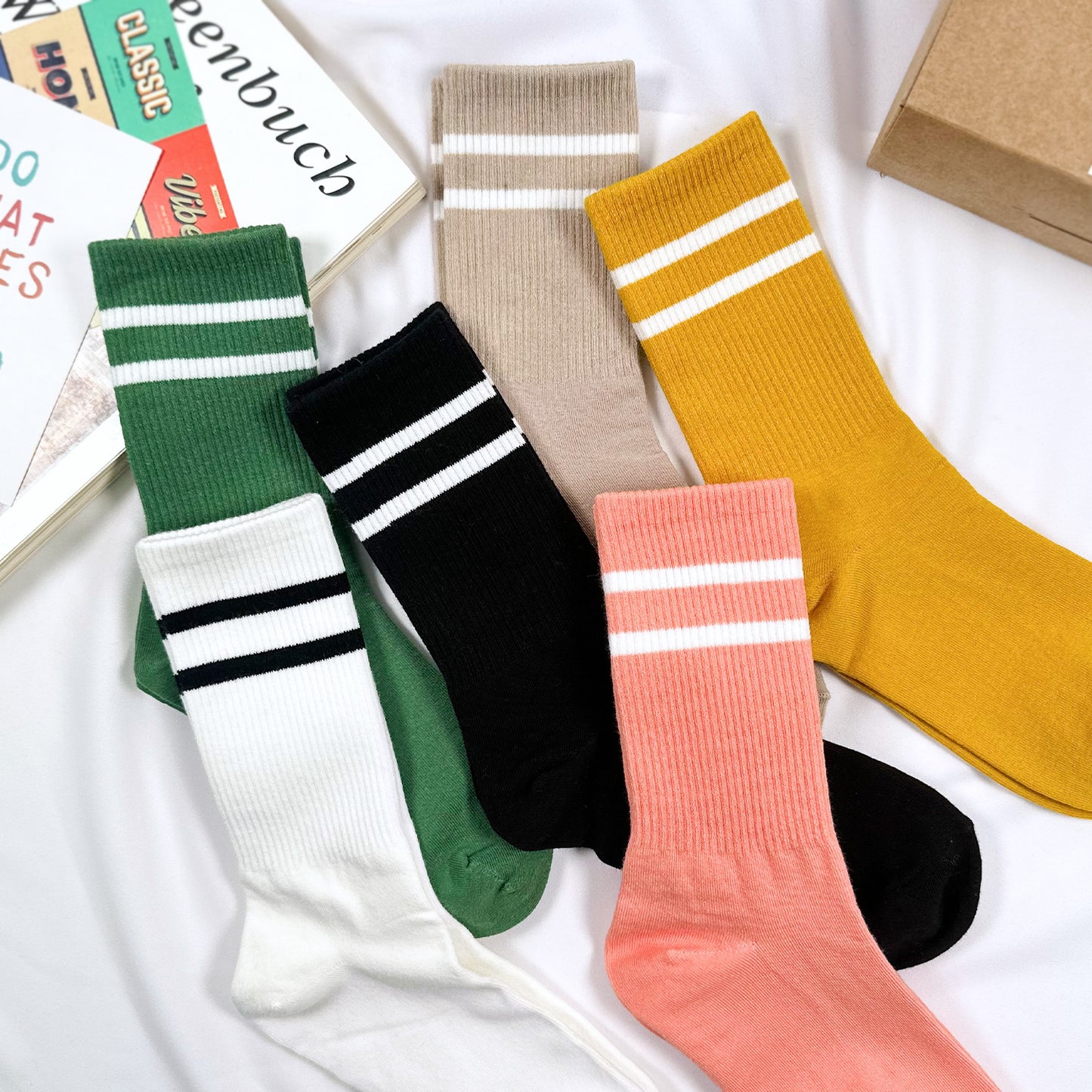 Women's Crew Color Jogger AA Socks