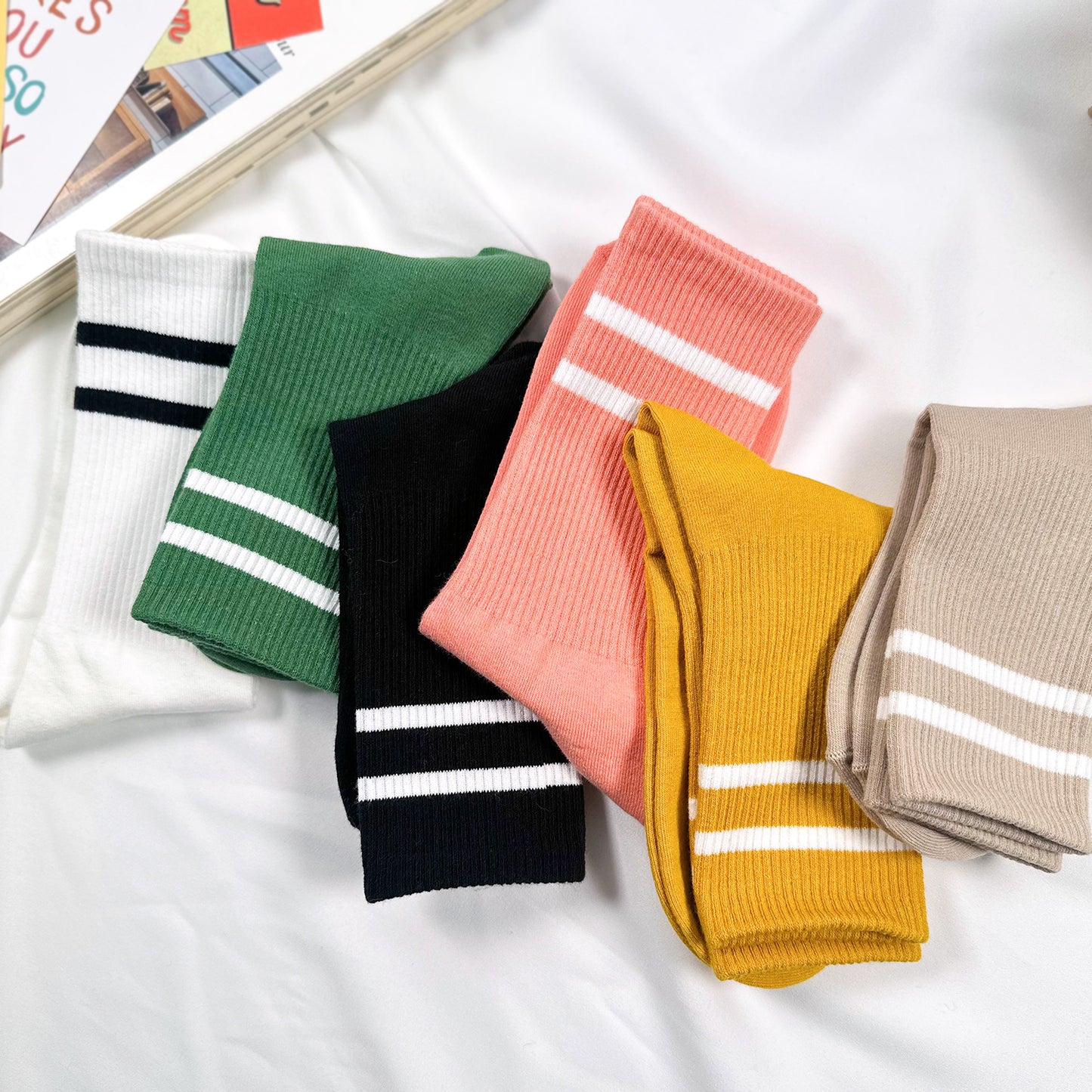 Women's Crew Color Jogger AA Socks