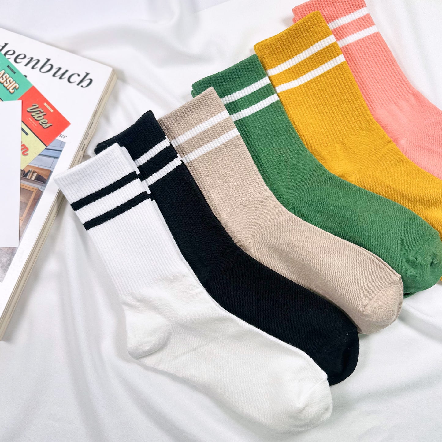 Women's Crew Color Jogger AA Socks