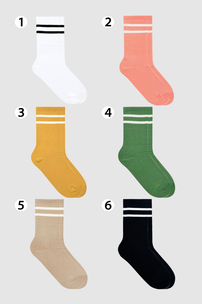 Women's Crew Color Jogger AA Socks