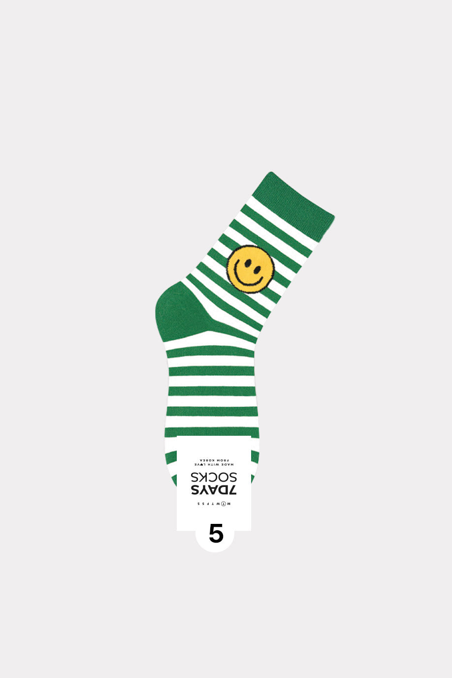 Women's Crew Smile Stripe Socks