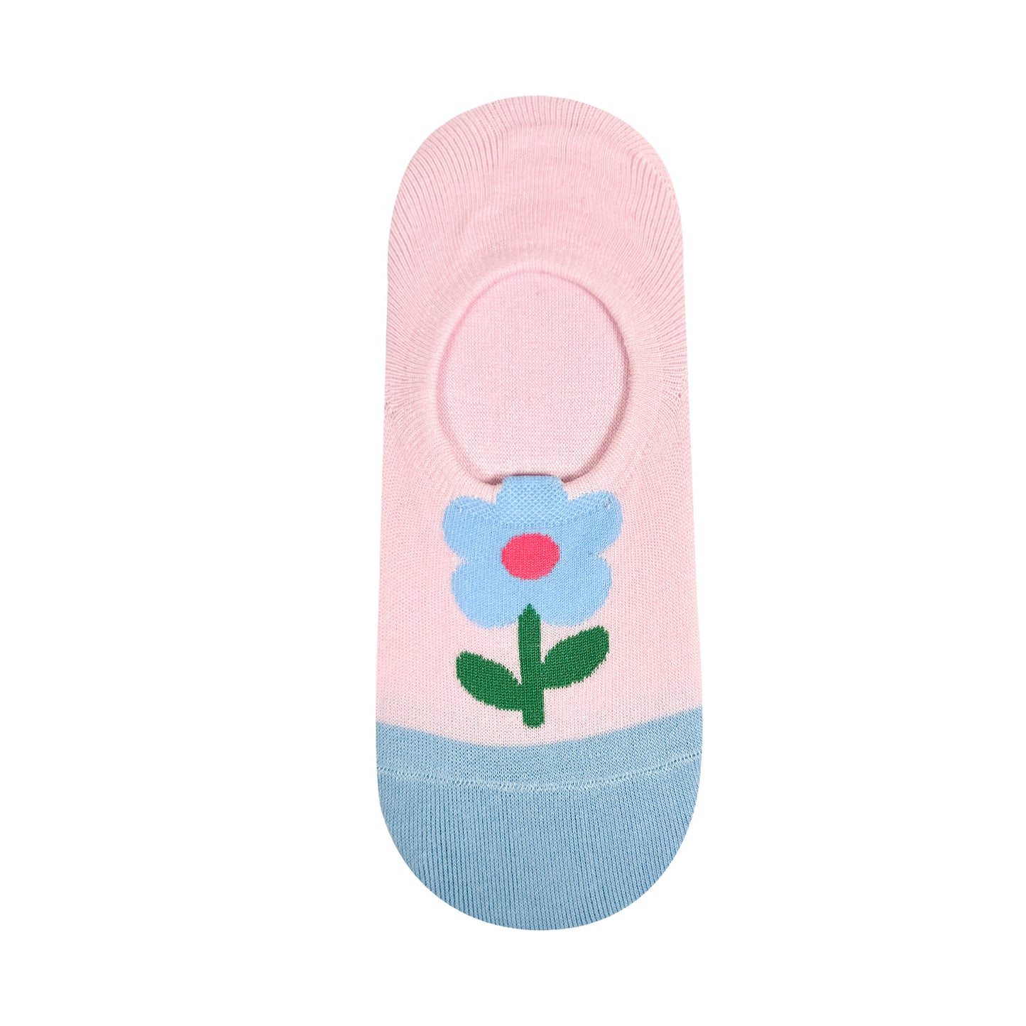 Women's No Show Flower Mood Socks